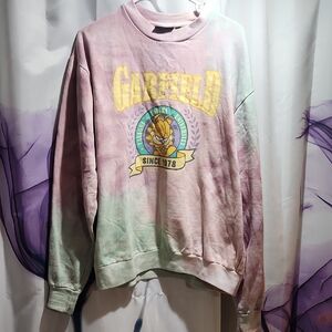 Garfield Tie-Dye Sweatshirt